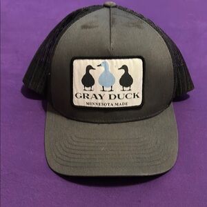 Gray Duck Vodka The Classic Black Mesh Cap